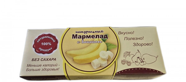 №2 Мармелад натуральный "Банан" 140г  в Новоалтайске