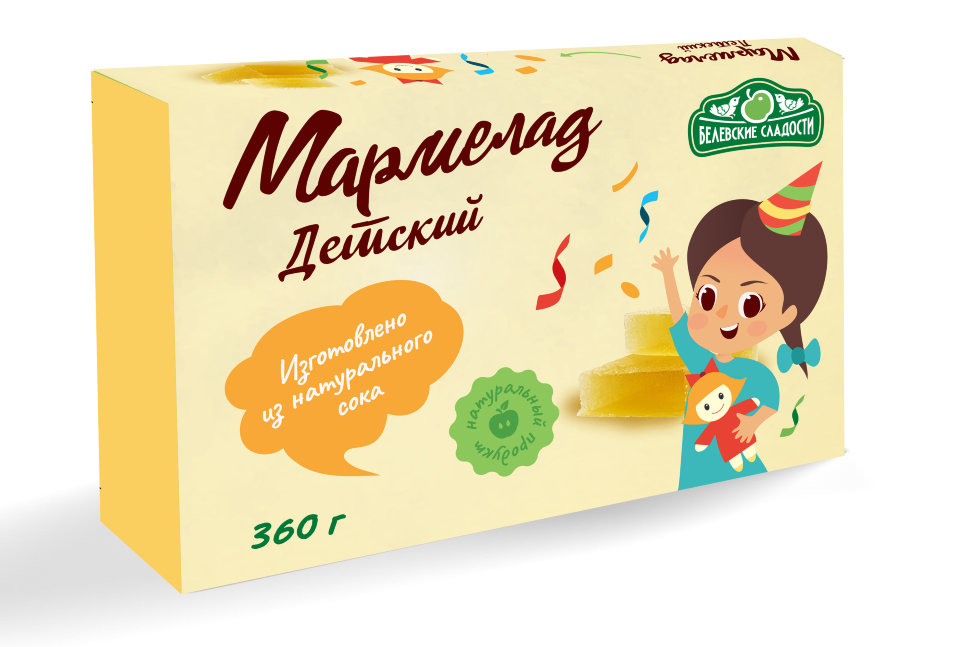  Мармелад  "Детский" белевский 360г   в Новоалтайске